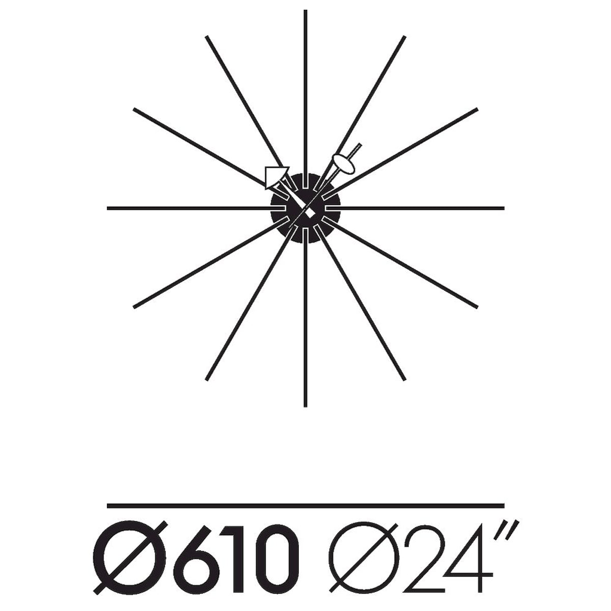 Vitra ヴィトラ Star Clock