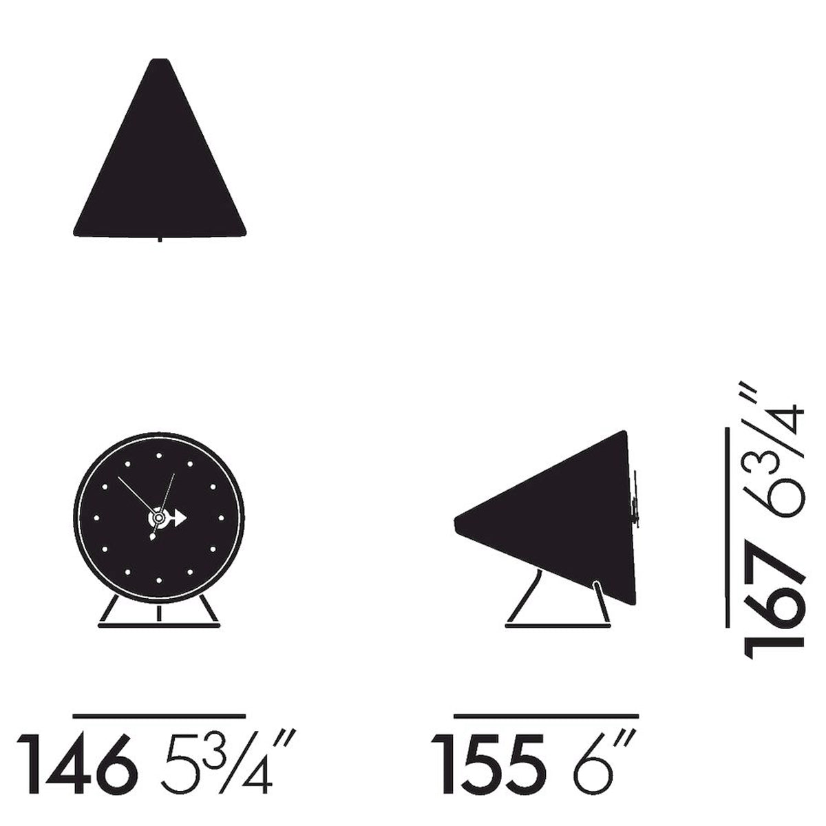 Vitra ヴィトラ Cone Clock