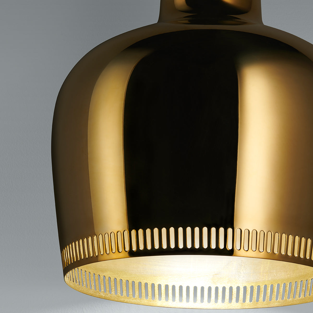 Artek Pendant Light A330S Golden Bell