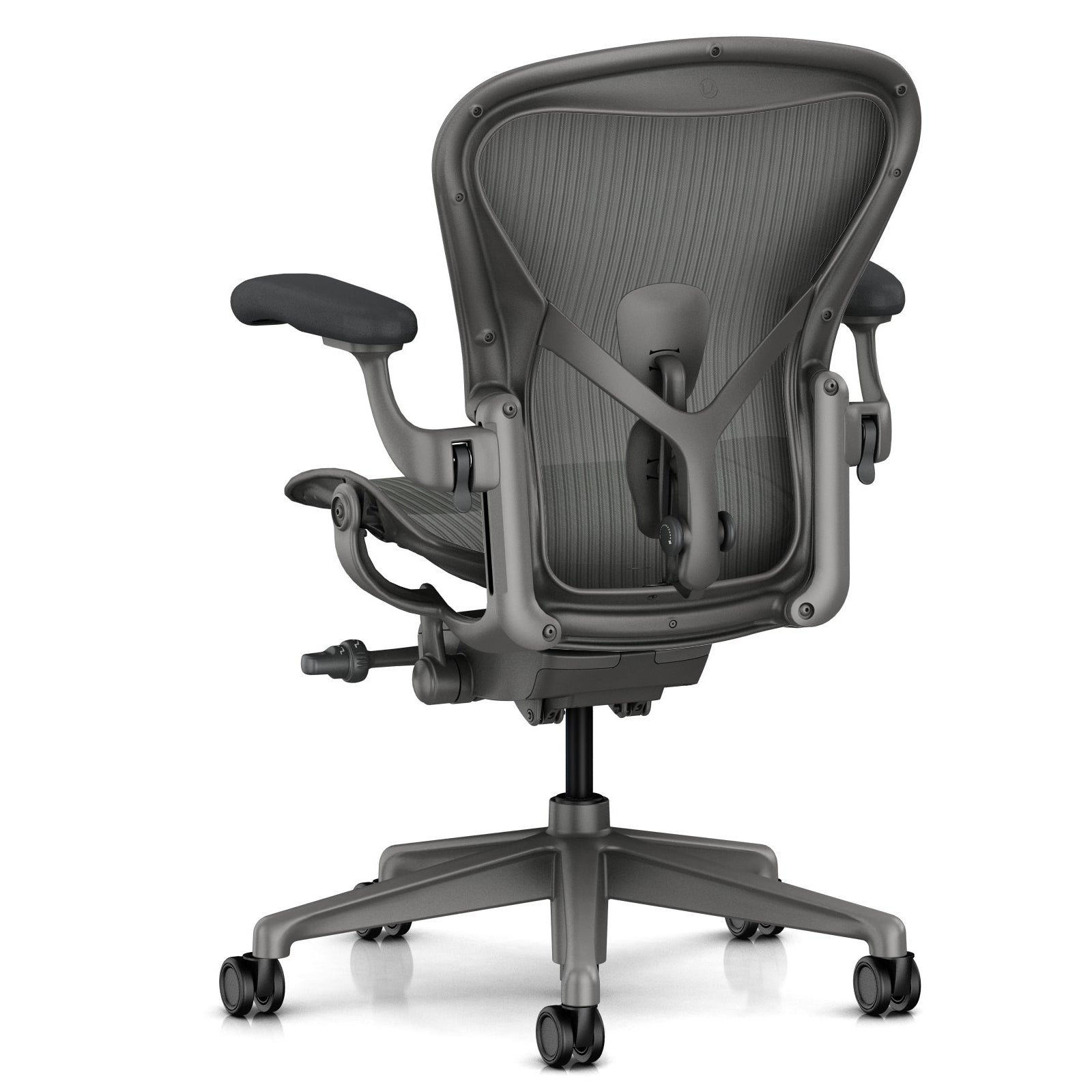 Herman Miller アーロンチェア Aeron Chair カーボン 堅床/カーペット用キャスター