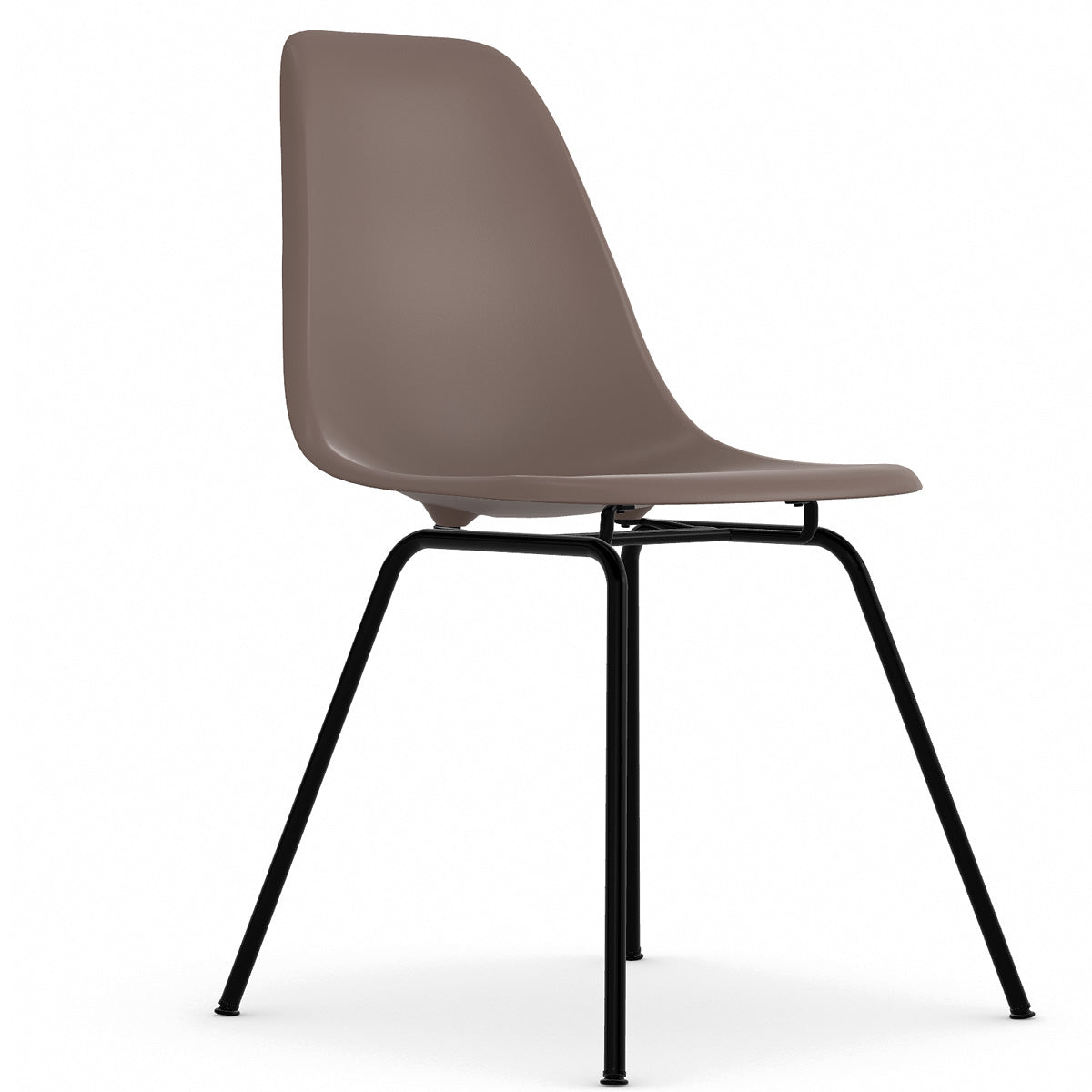 Herman Miller Eames Plastic Shell Side Chair 4legbase