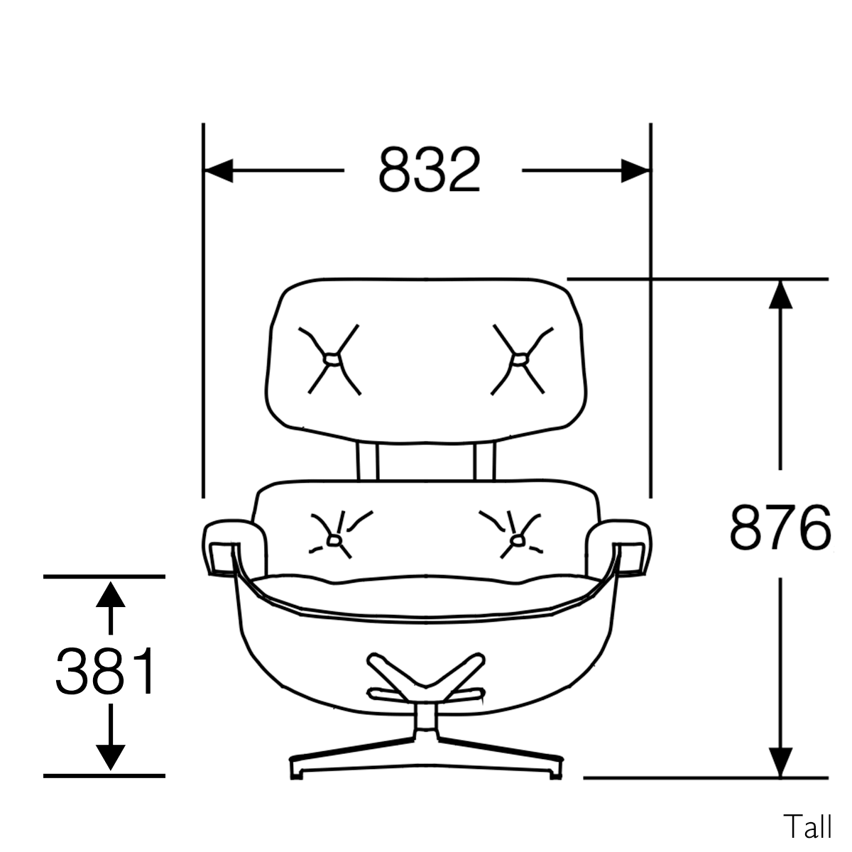 Herman Miller Eames Lounge Chair and Ottoman イームズラウンジチェア&オットマン