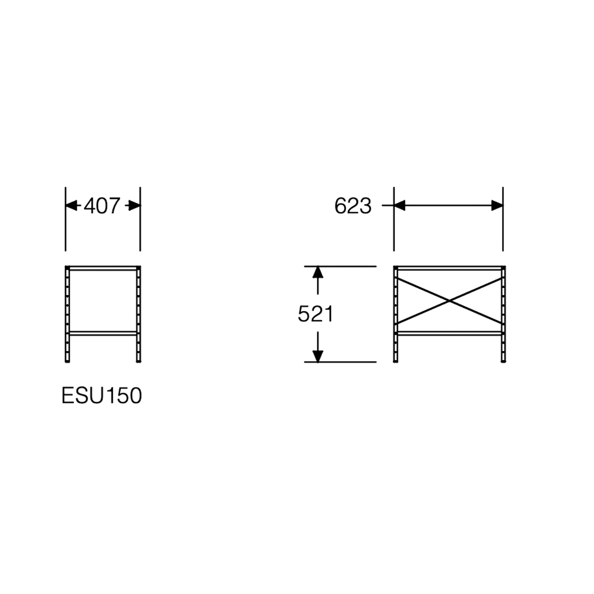 Herman Miller Eames Storage Unit