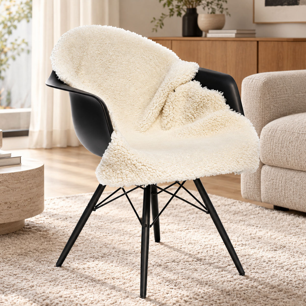 NATURES COLLECTION SHORT CURLY SHEEP SKIN
