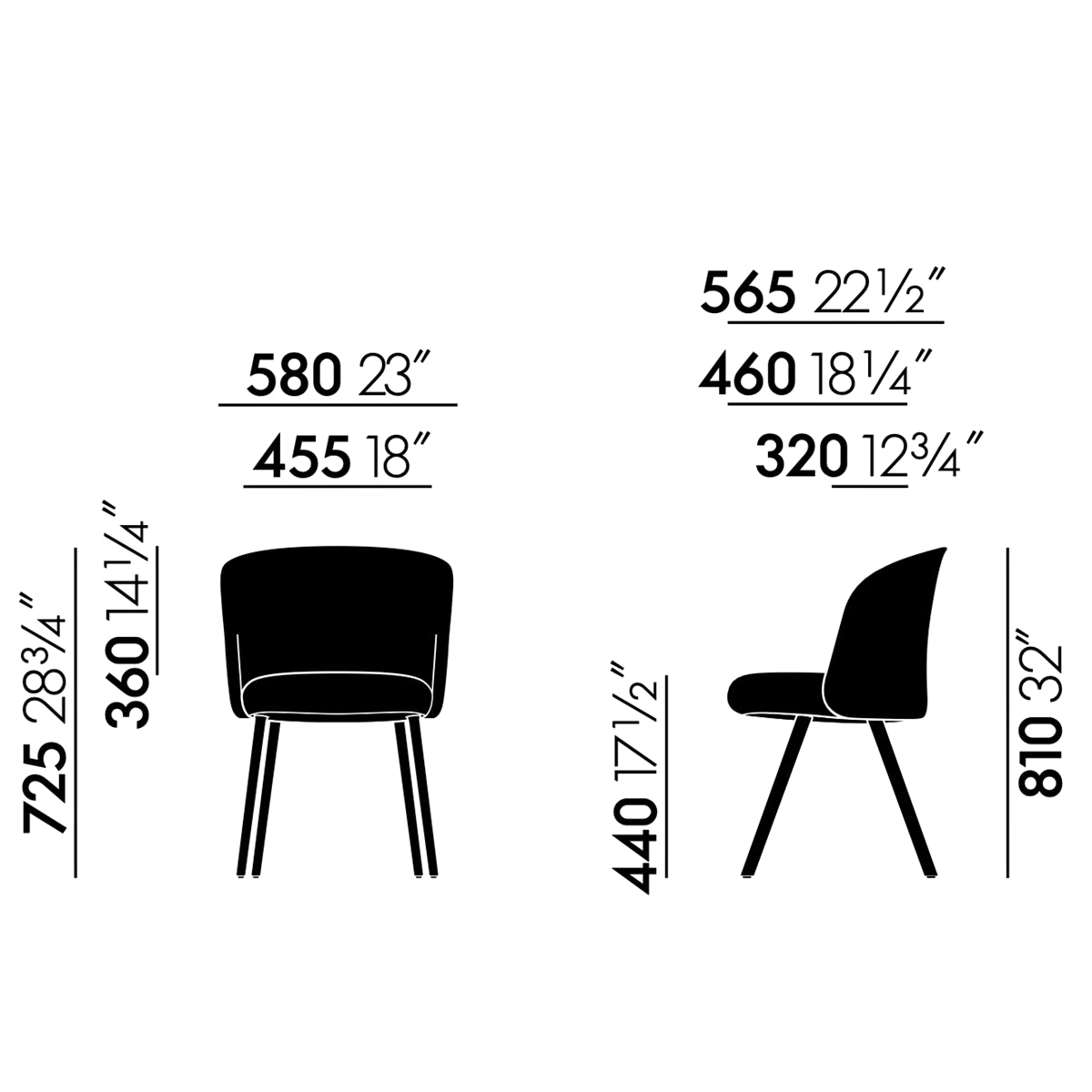Vitra ヴィトラ Mikado ミカド Side Chair サイドチェア