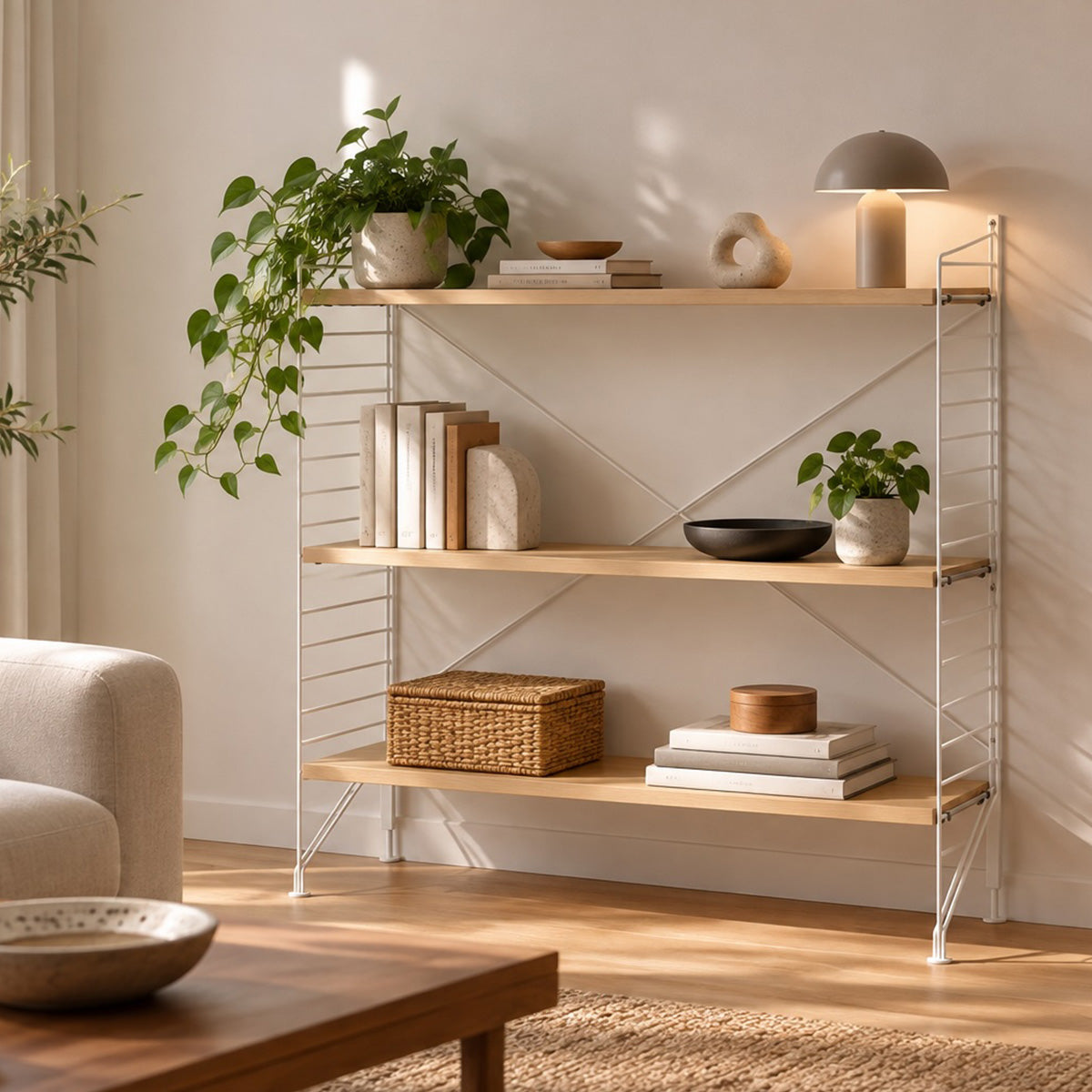 String System Freestanding Shelf