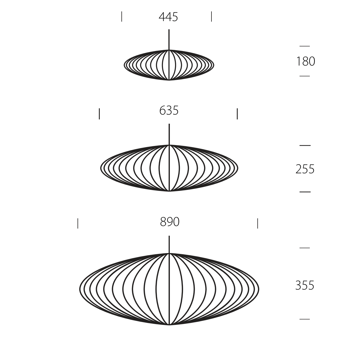 Herman Miller Nelson Saucer Bubble Pendant