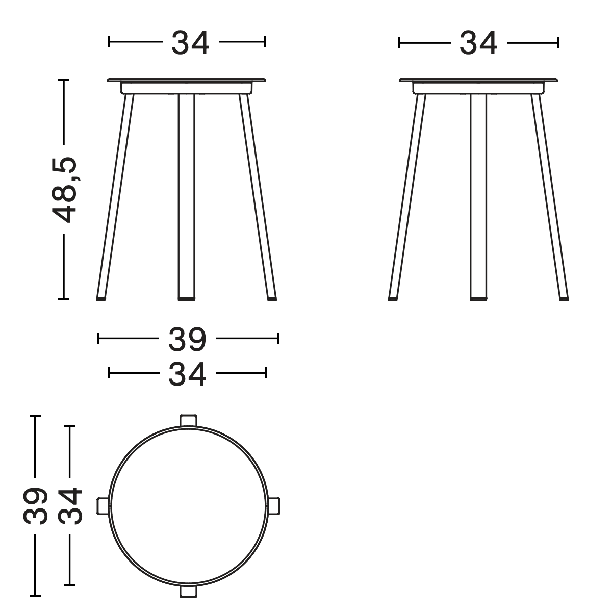 HAY REVOLVER STOOL