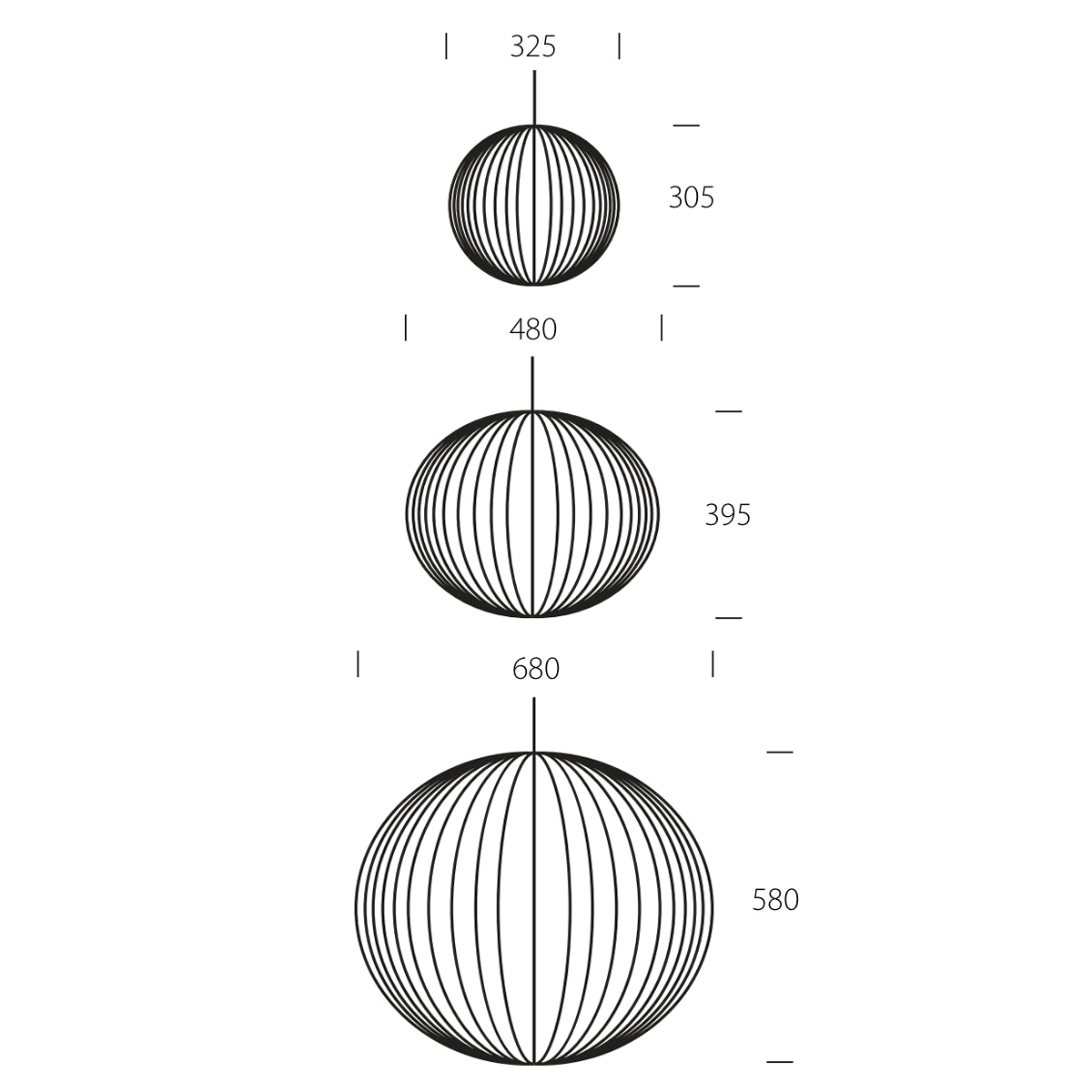 Herman Miller Nelson ball Bubble Pendant