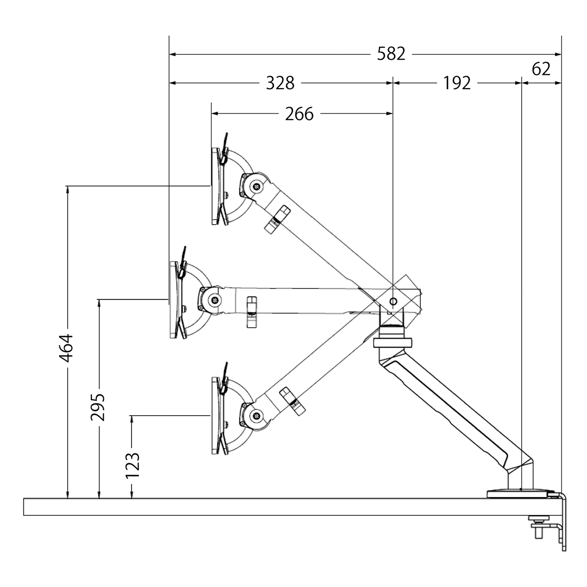 CBS  Flo Monitor Arm  フロー モニターアーム