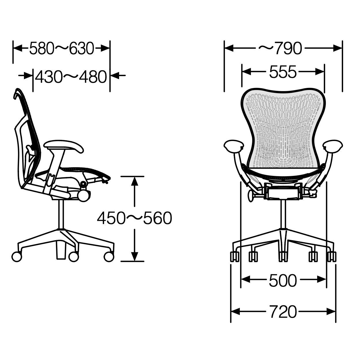 Herman Miller ミラ2チェア  Mirra 2 Chair