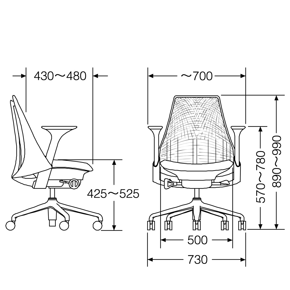 【即納・最短翌営業日発送】Herman Miller セイルチェア Sayl Chair
