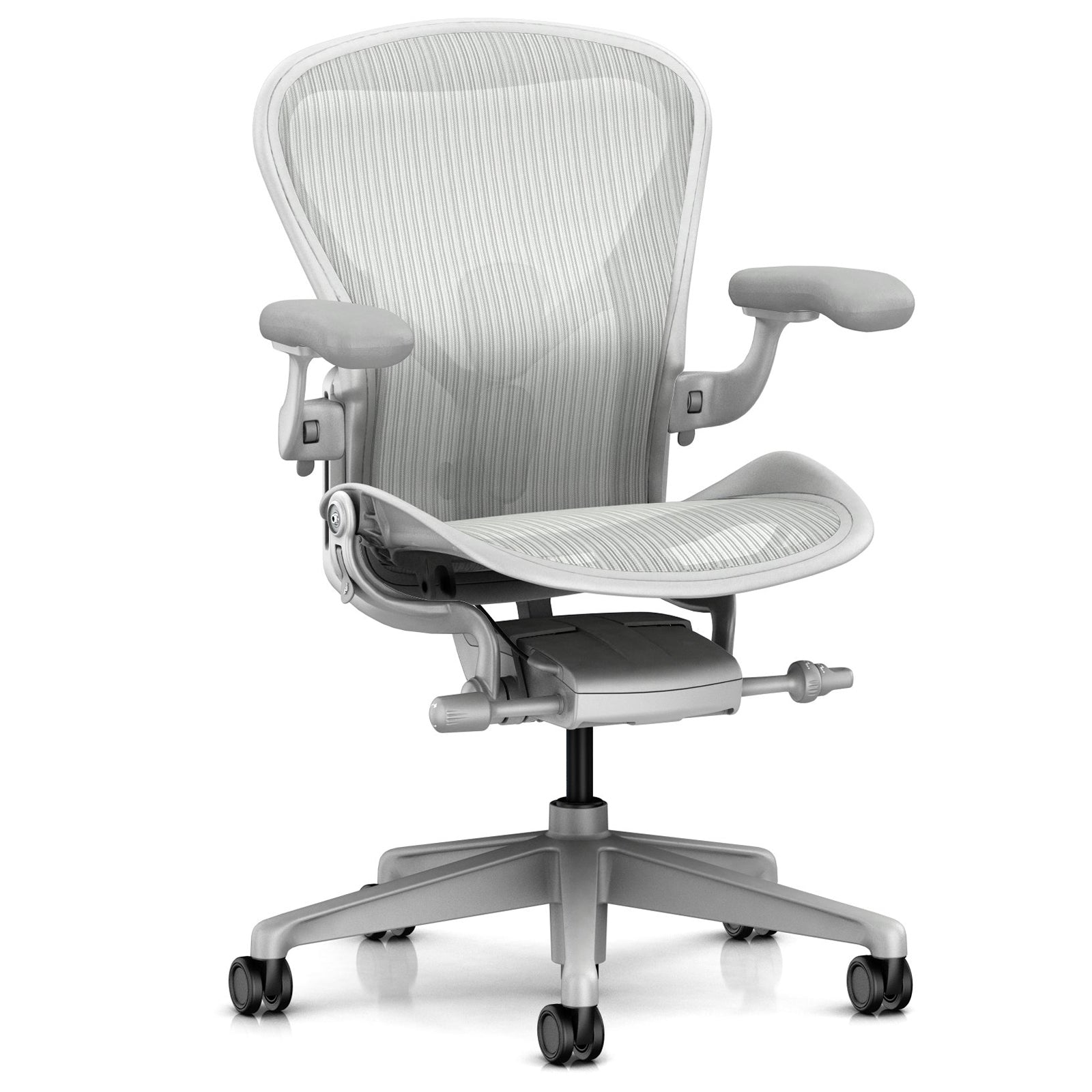 Herman Miller アーロンチェア ミネラル  堅床/カーペット用キャスター