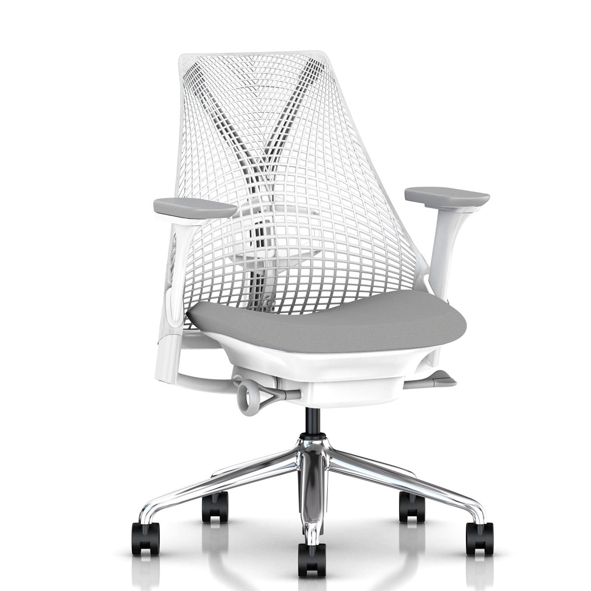 Herman Miller セイルチェア　Sayl Chair Polished Aluminum base