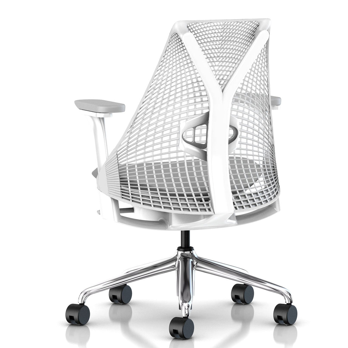 Herman Miller セイルチェア　Sayl Chair Polished Aluminum base