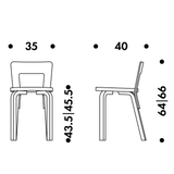 Artek Chair 65　アルテック チェア 65