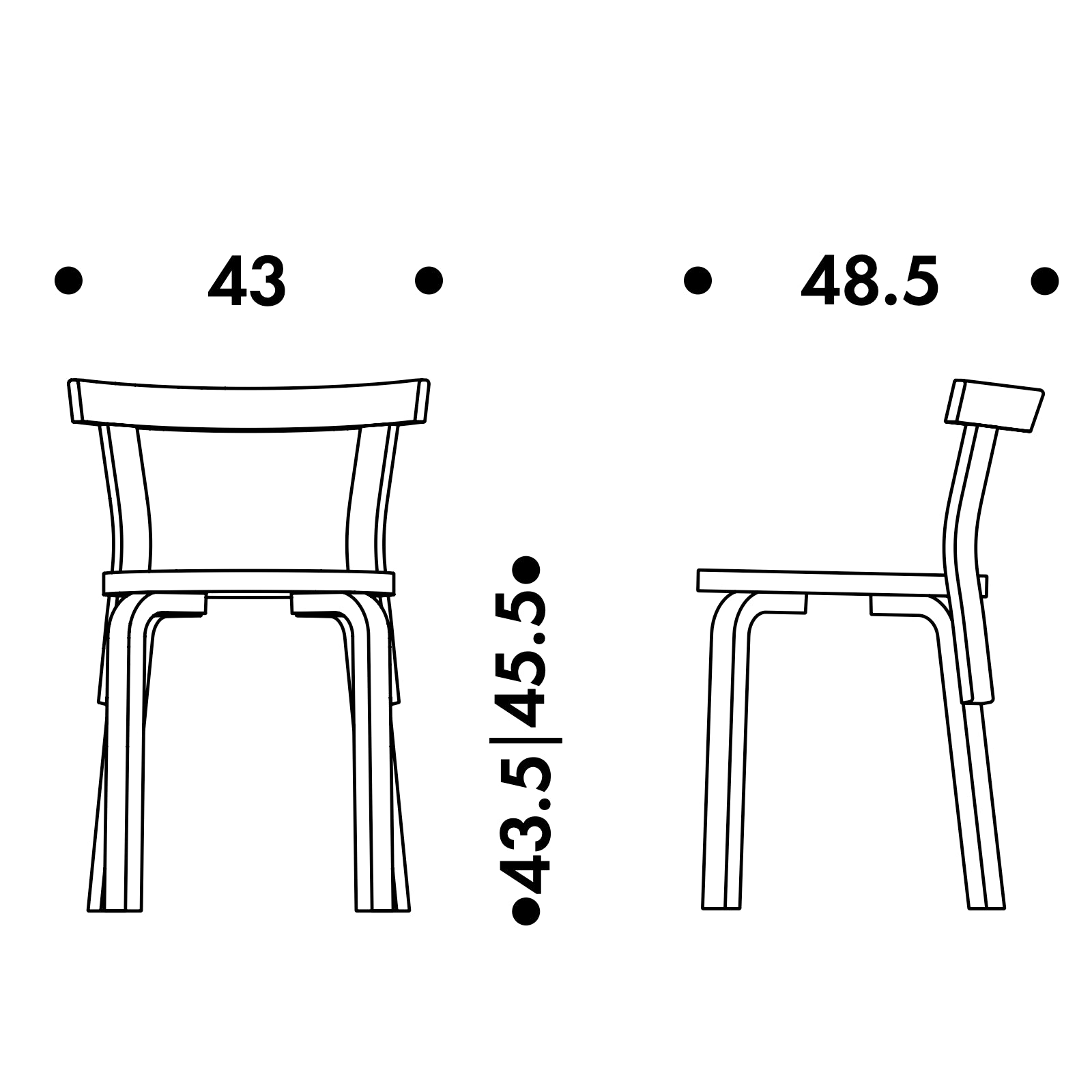 Artek Chair 68