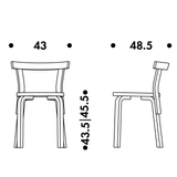 Artek Chair 68