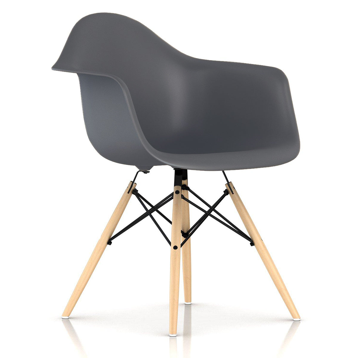 Herman Miller EAMESシェルチェア BLACK リプロダクト ブラックスチール脚】シェルチェア / イームズデザイン リ