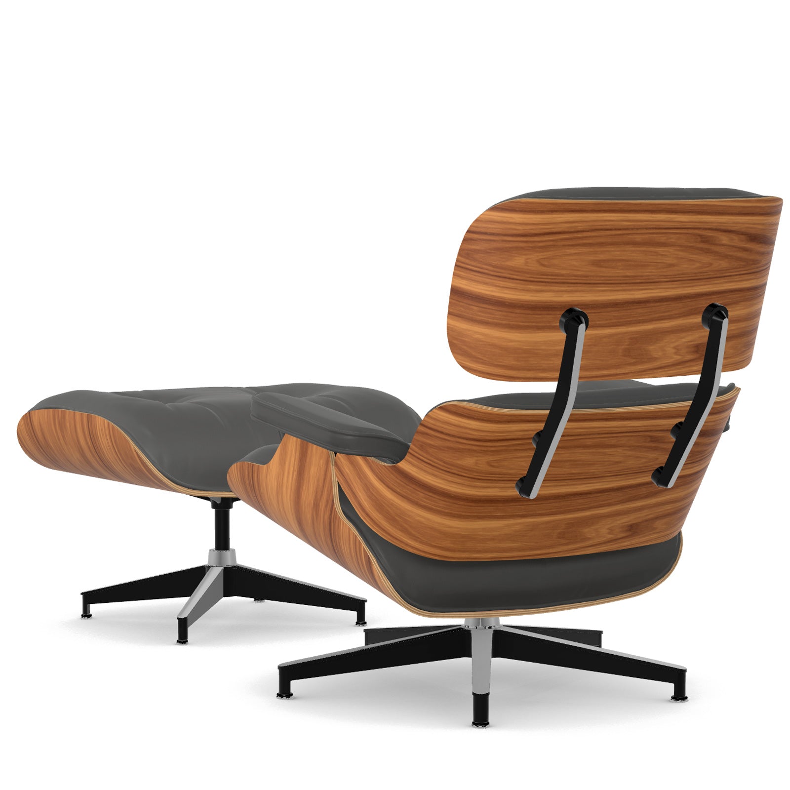 Herman Miller Eames Lounge Chair and Ottoman イームズラウンジチェア＆オットマン Graphite Lather