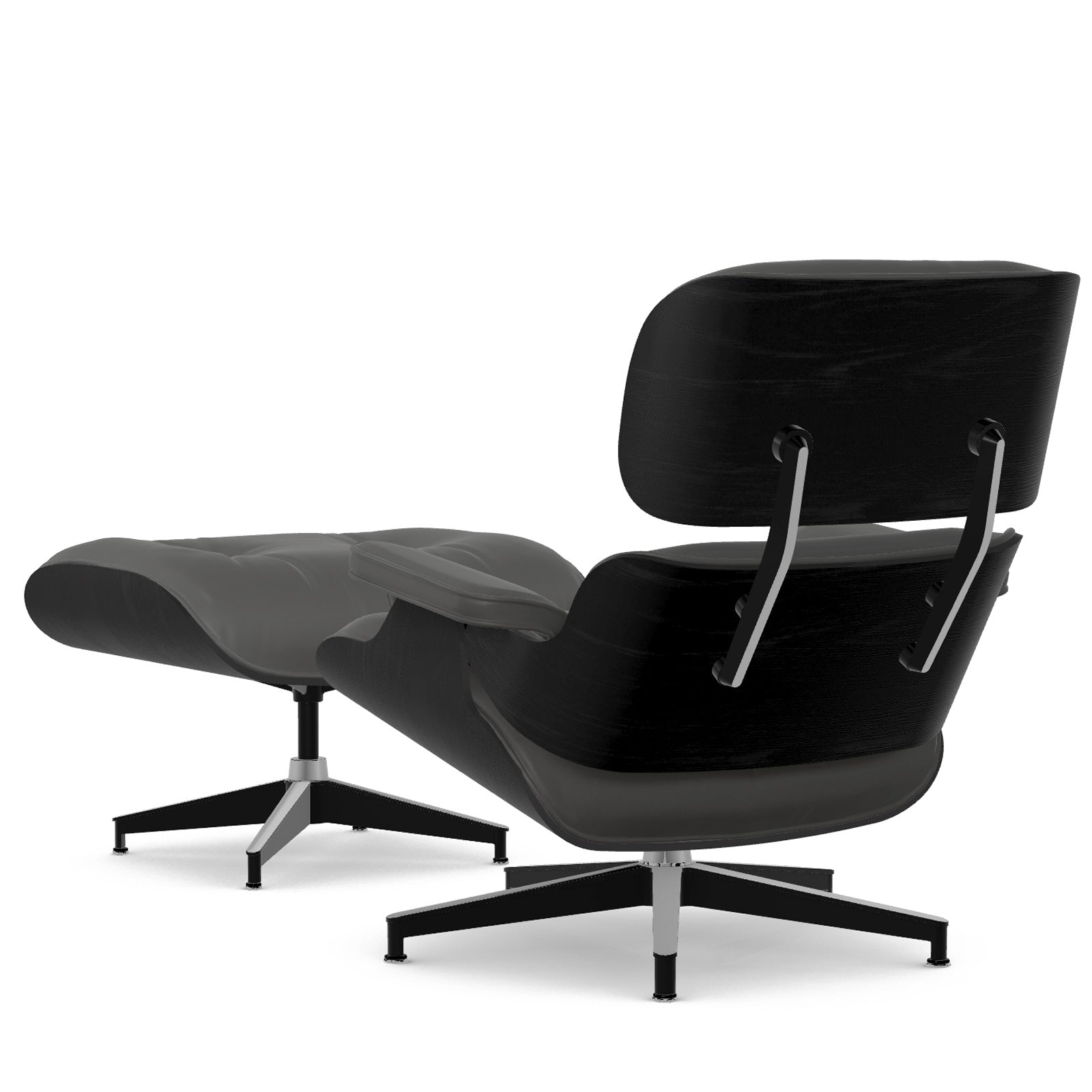 Herman Miller Eames Lounge Chair and Ottoman イームズラウンジチェア＆オットマン Graphite Lather