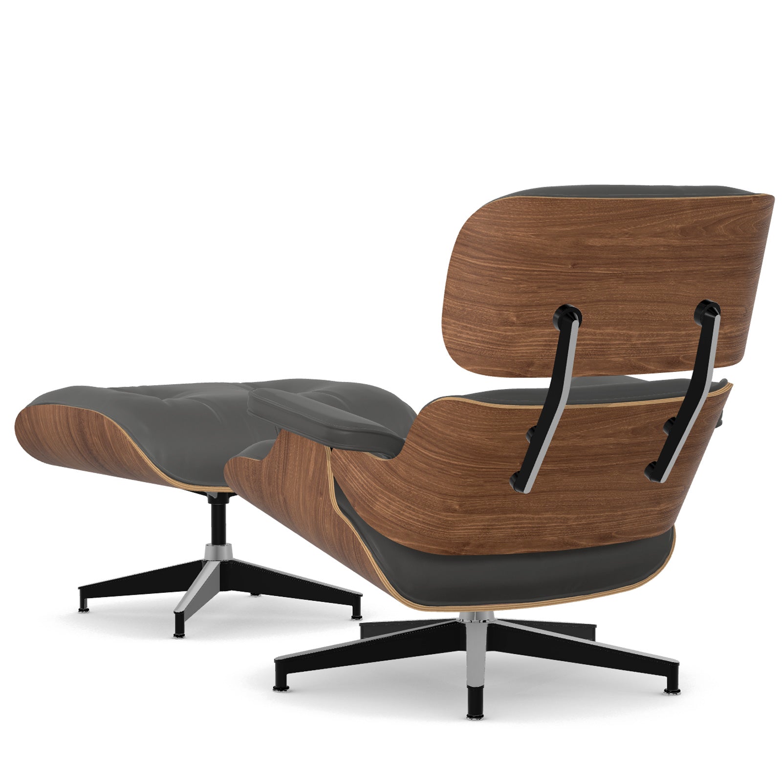 Herman Miller Eames Lounge Chair and Ottoman イームズラウンジチェア＆オットマン Graphite Lather