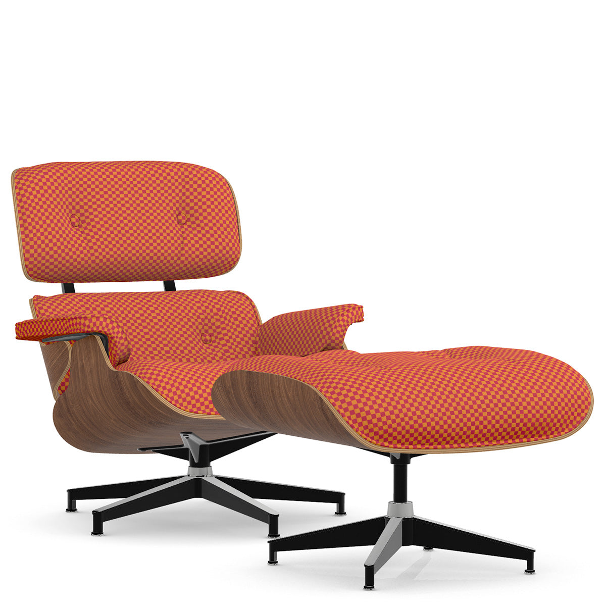 Herman Miller ラウンジチェア 通常在庫品】イームズラウンジチェア&オットマン *ウォールナット