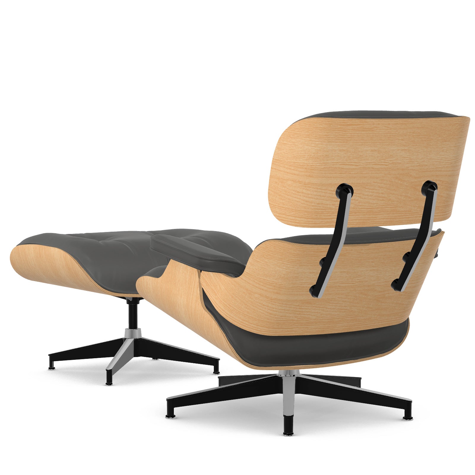 Herman Miller Eames Lounge Chair and Ottoman イームズラウンジチェア＆オットマン Graphite Lather