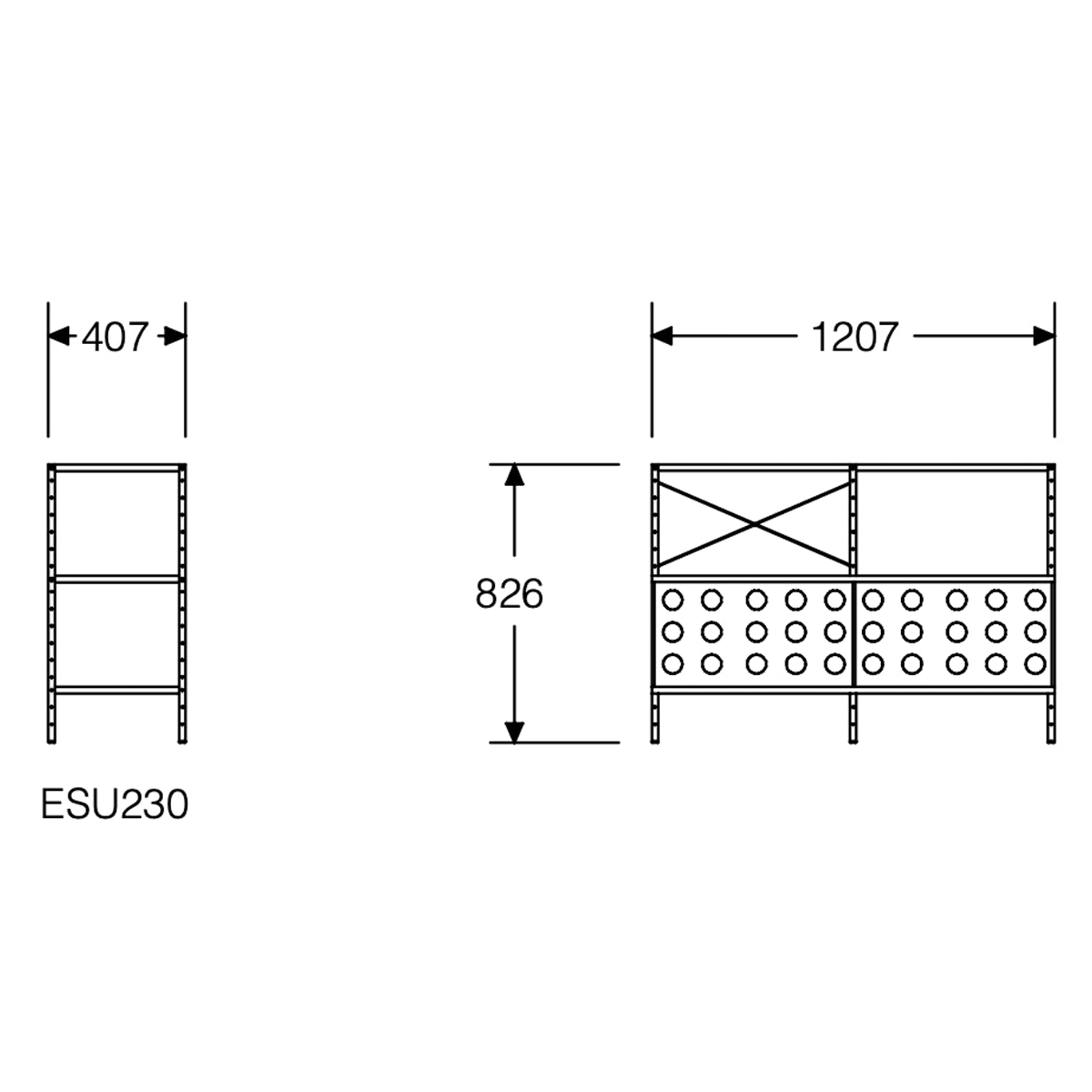 Herman Miller Eames Storage Unit