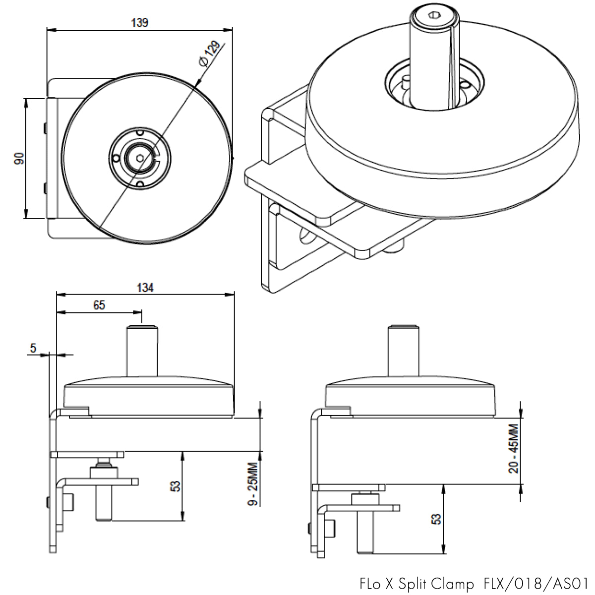 CBS  Flo X Monitor Arm  フロー X モニターアーム