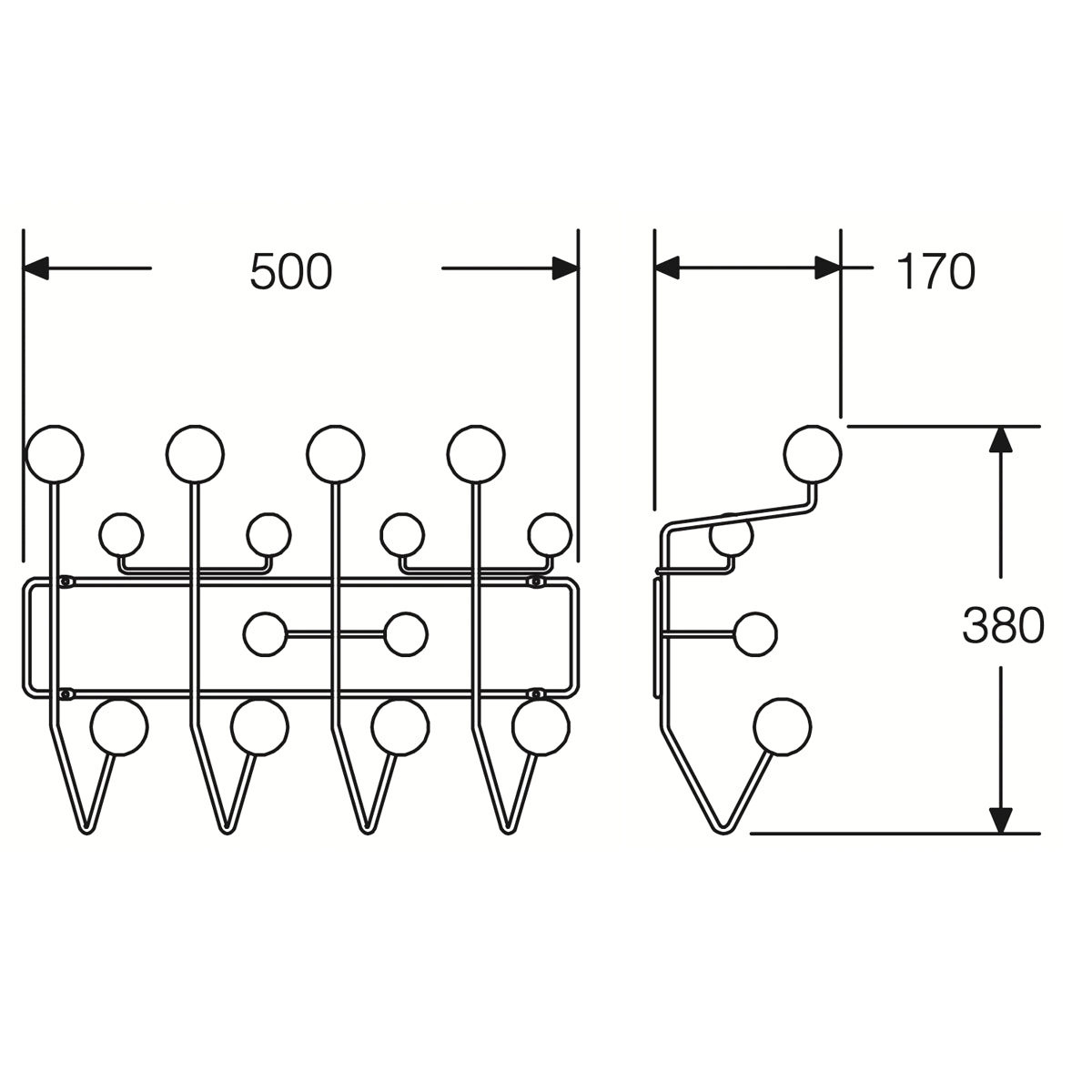 Herman Miller Eames  Hang-It-All