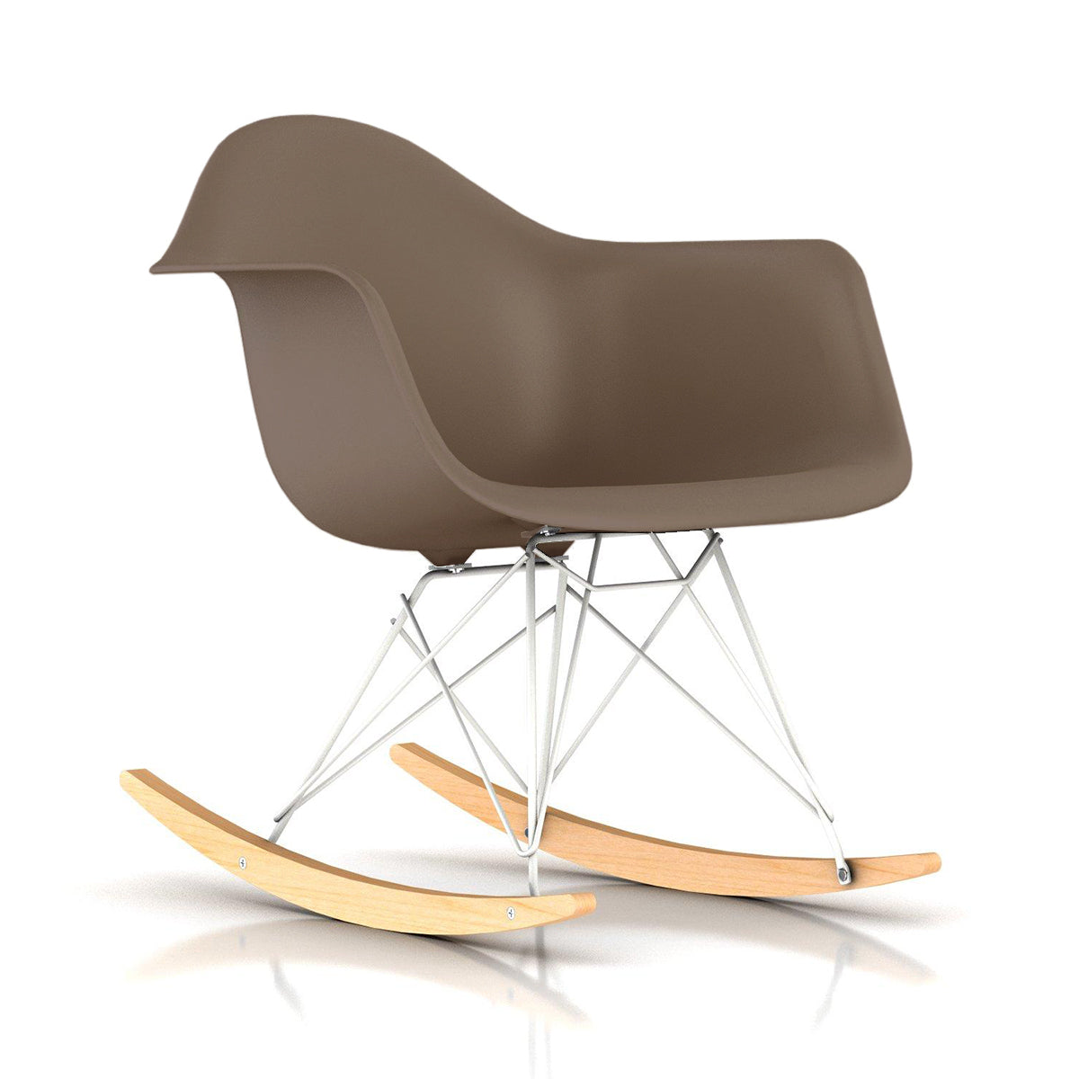 Herman Miller Eames Plastic Shell Armchair Chair Rocker Base 