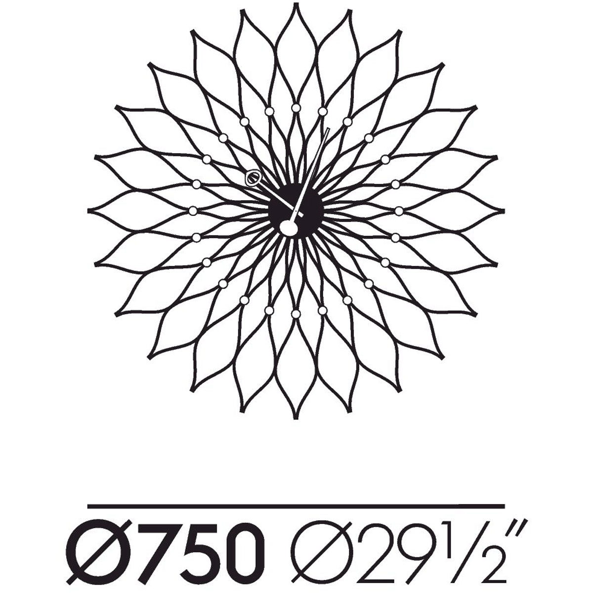 Vitra ヴィトラ Sunflower Clock