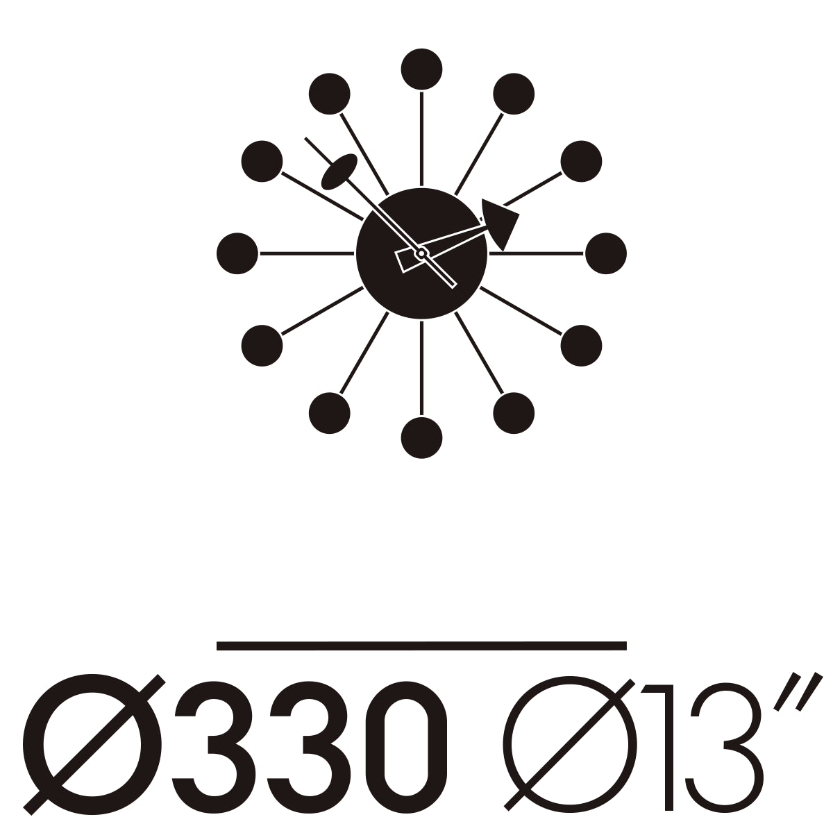 Vitra ヴィトラ Ball Clock ボールクロック