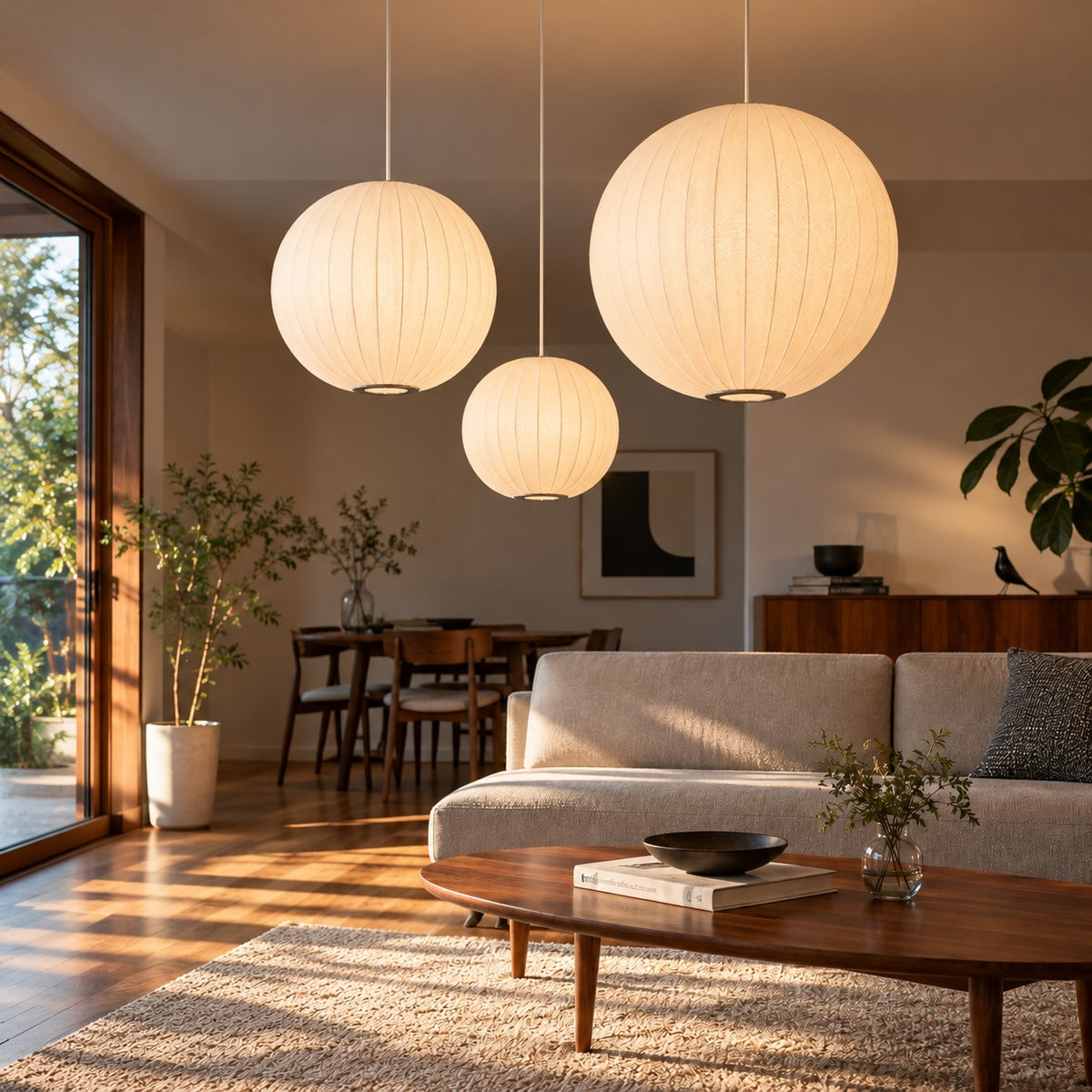Herman Miller Nelson ball Bubble Pendant