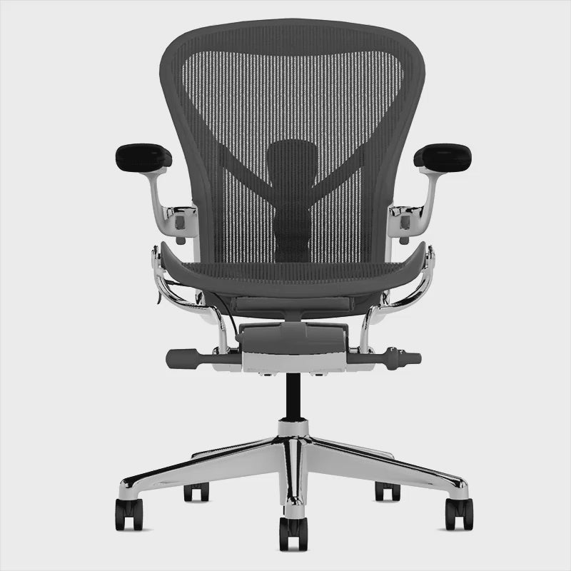 ハーマンミラー アーロンチェア グラファイト・ポリッシュド