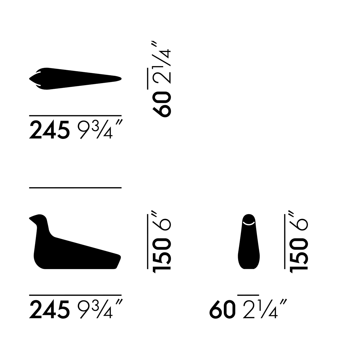 Vitra ヴィトラ ロワゾー Vitra ヴィトラ L'Oiseau ロワゾー