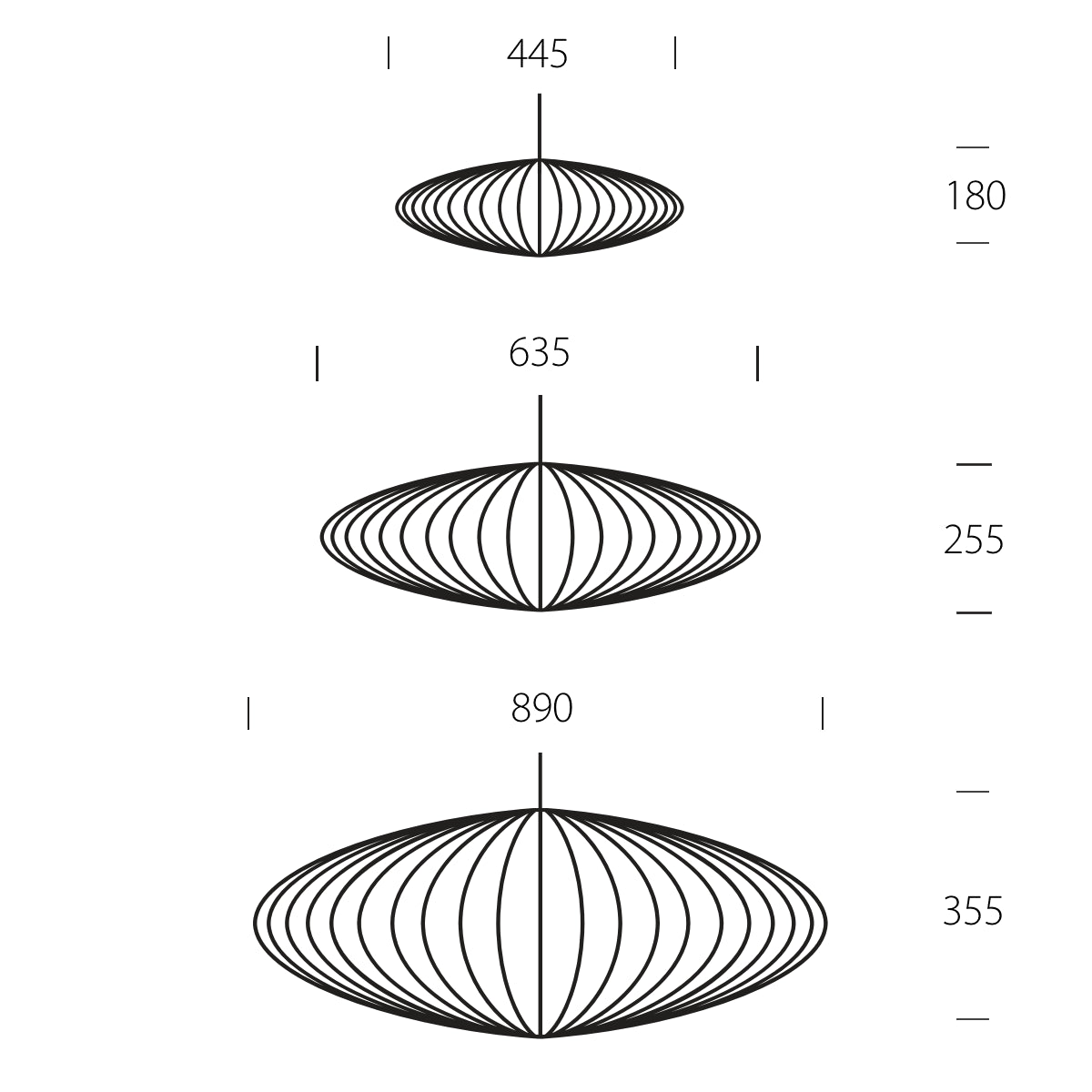 Herman Miller Nelson Saucer Bubble Pendant