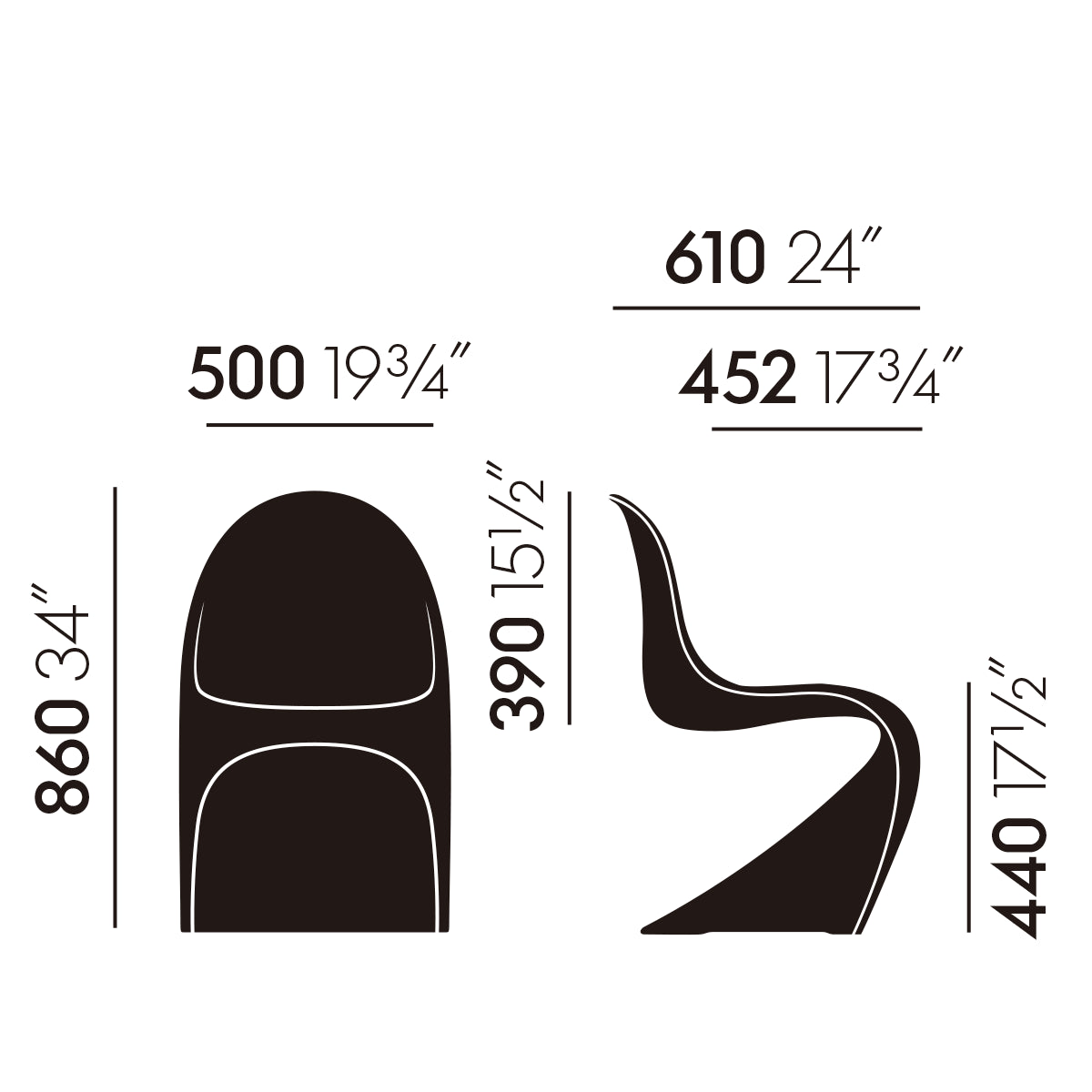 Vitra ヴィトラ Panton Chair パントンチェア