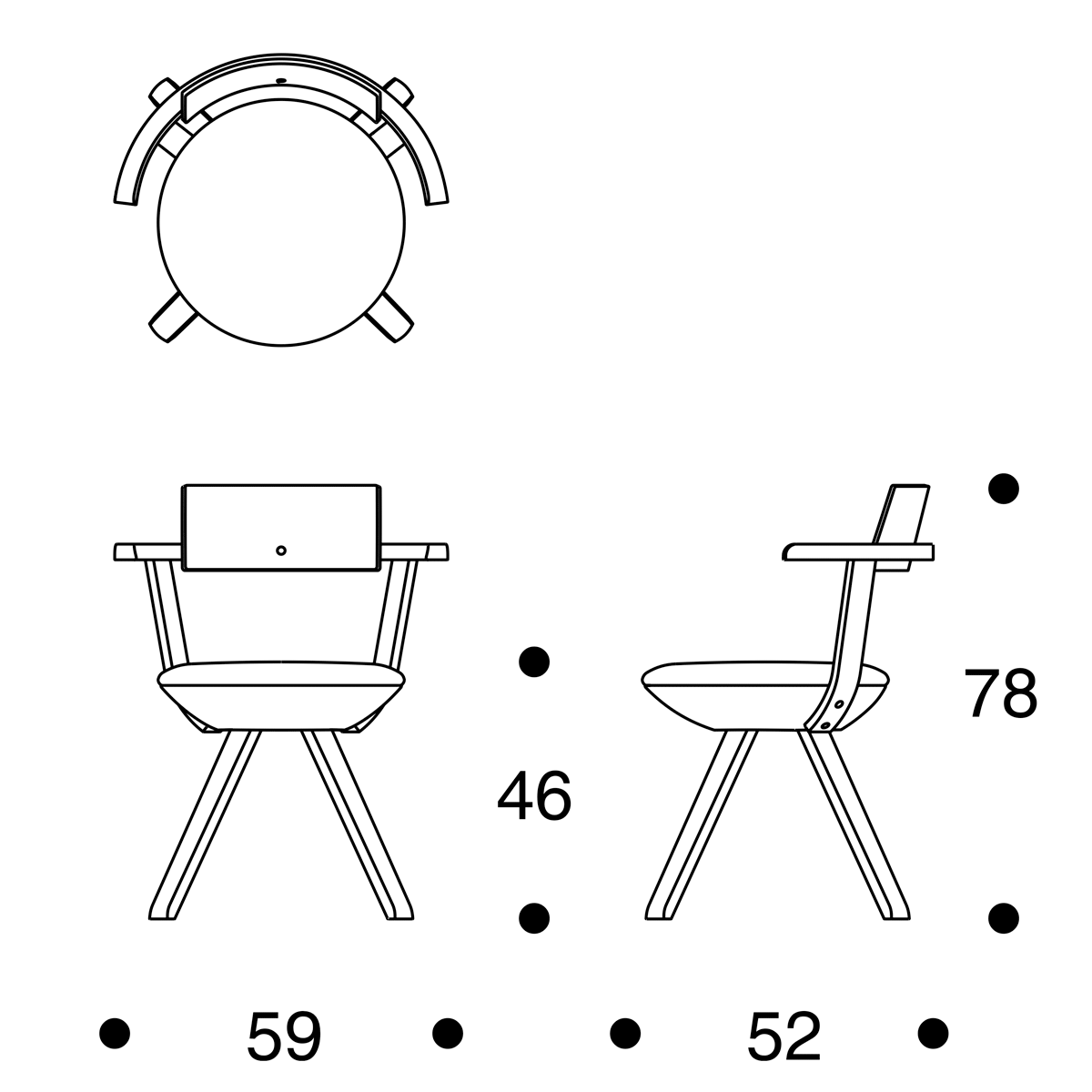 Artek  Rival Chair　アルテック ライバルチェア
