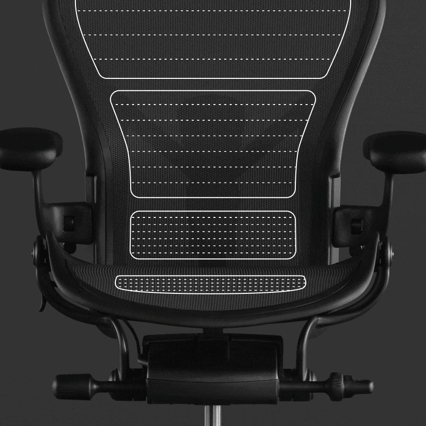 Herman Miller アーロンチェア Cサイズ グラファイト