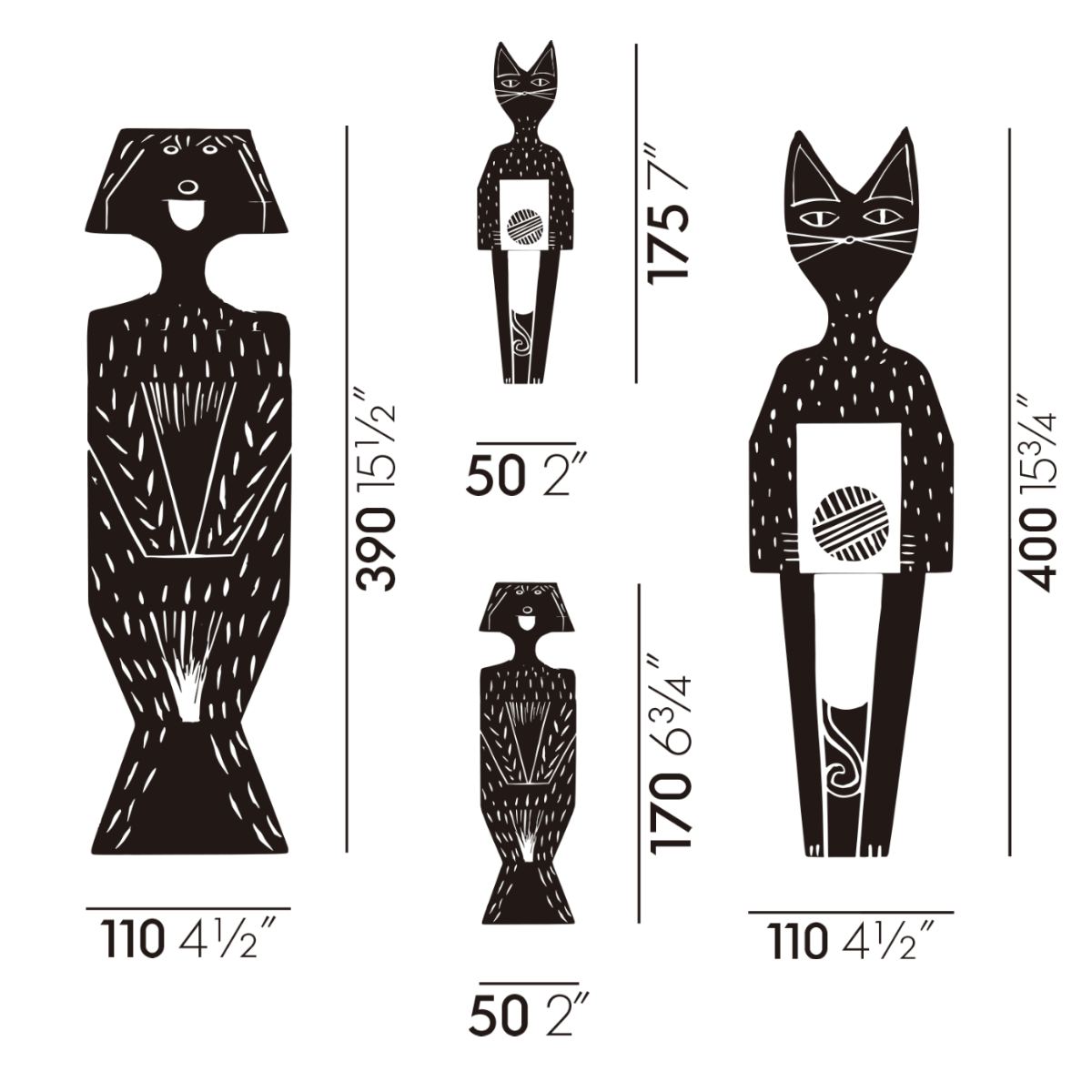 Vitra ヴィトラ Wooden Doll Cat / Dog ウッデンドール | Vitra正規 Vitra ヴィトラ Wooden Doll Cat / Dog ウッデンドール | Vitra正規