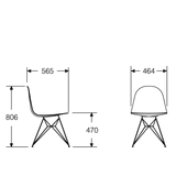 Herman Miller x HAY Eames Plastic Shell Side Chair