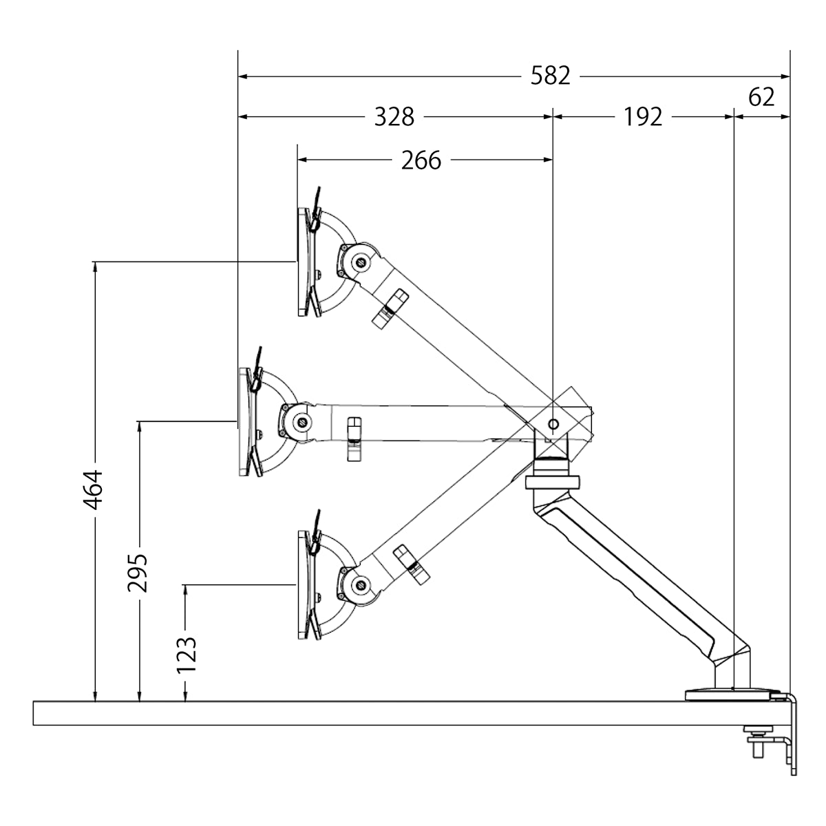 CBS  Flo Monitor Arm  フロー モニターアーム