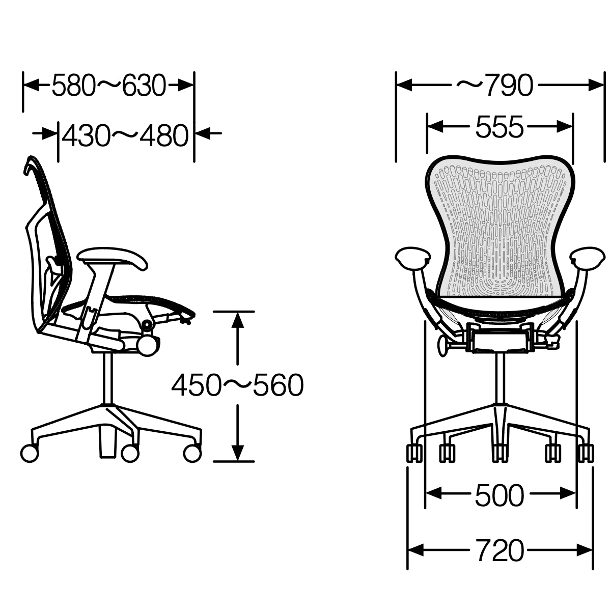 Herman Miller ミラ2チェア  Mirra 2 Chair