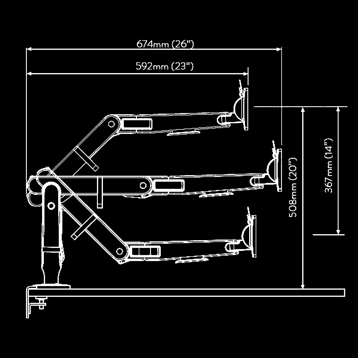 CBS  Ollin Monitor Arm  オーリン モニターアーム