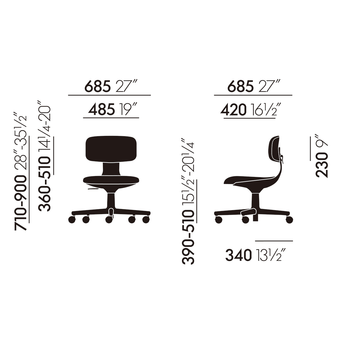 Vitra ヴィトラ Rookie ルーキー